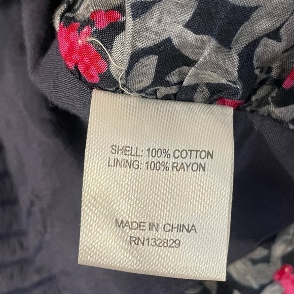 Lovers + Friends Pearl Top, Blue Floral Multi, Size S - Picture 11 of 11